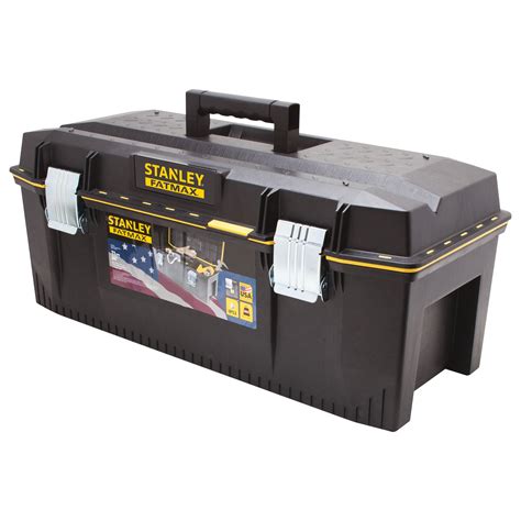 stanley fatmax metal tool box with drawer|stanley fatmax 26 inch toolbox.